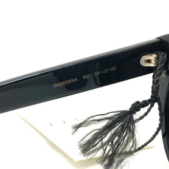 GUCCI GG0028SA Asian model sunglasses Plastic Black Unused - Picture 5 of 8